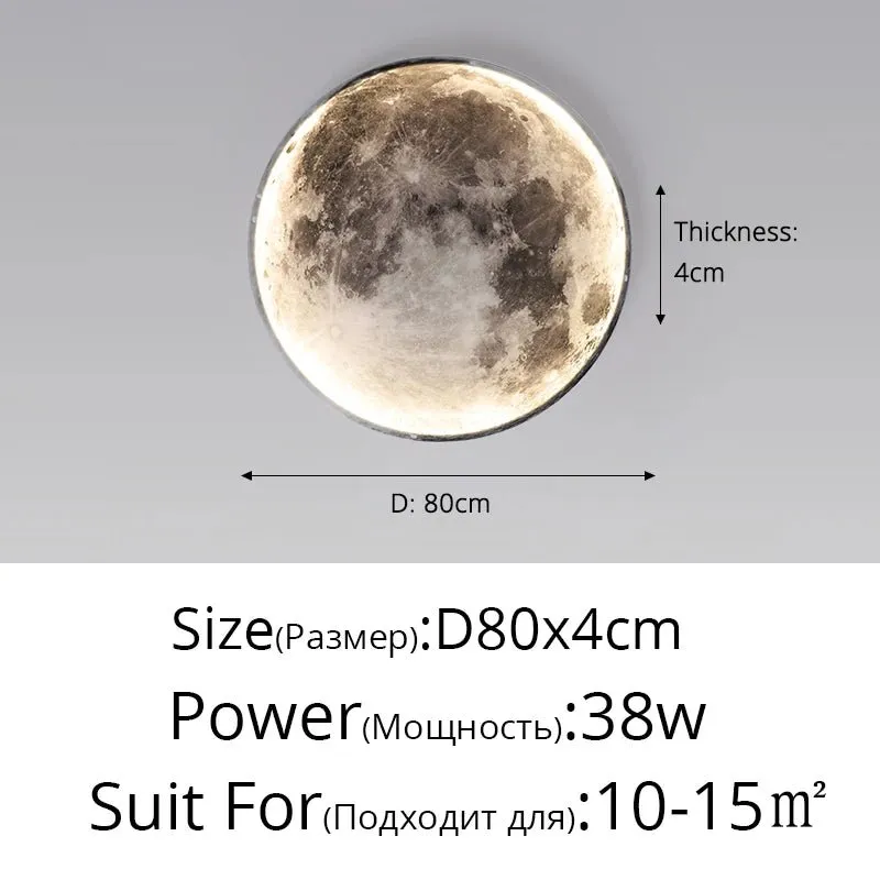 Nordic Moon Wall Lamp