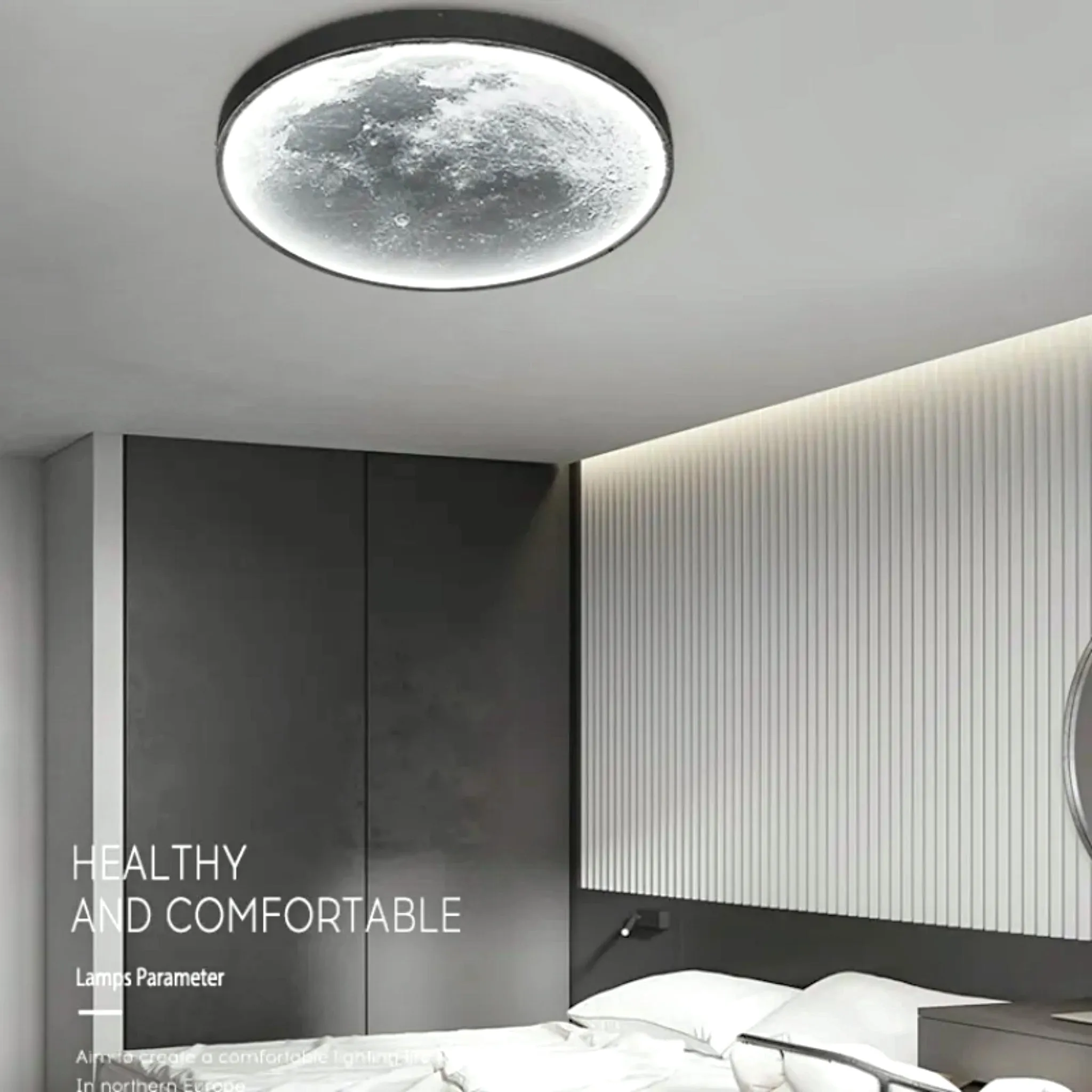 Nordic Moon Wall Lamp
