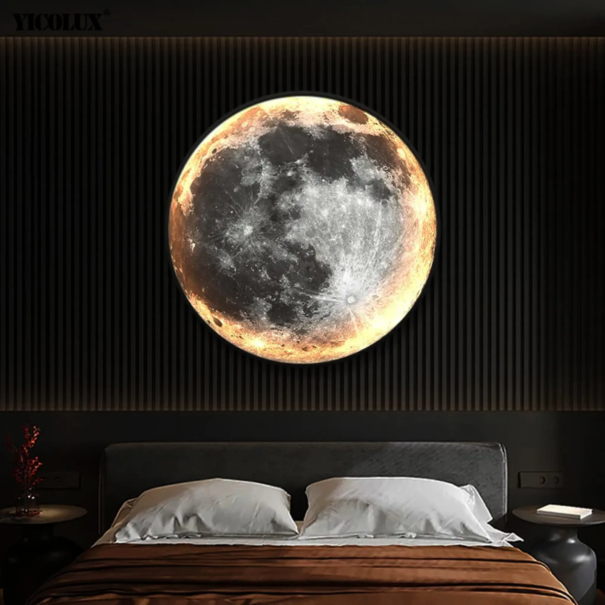 Nordic Moon Wall Lamp