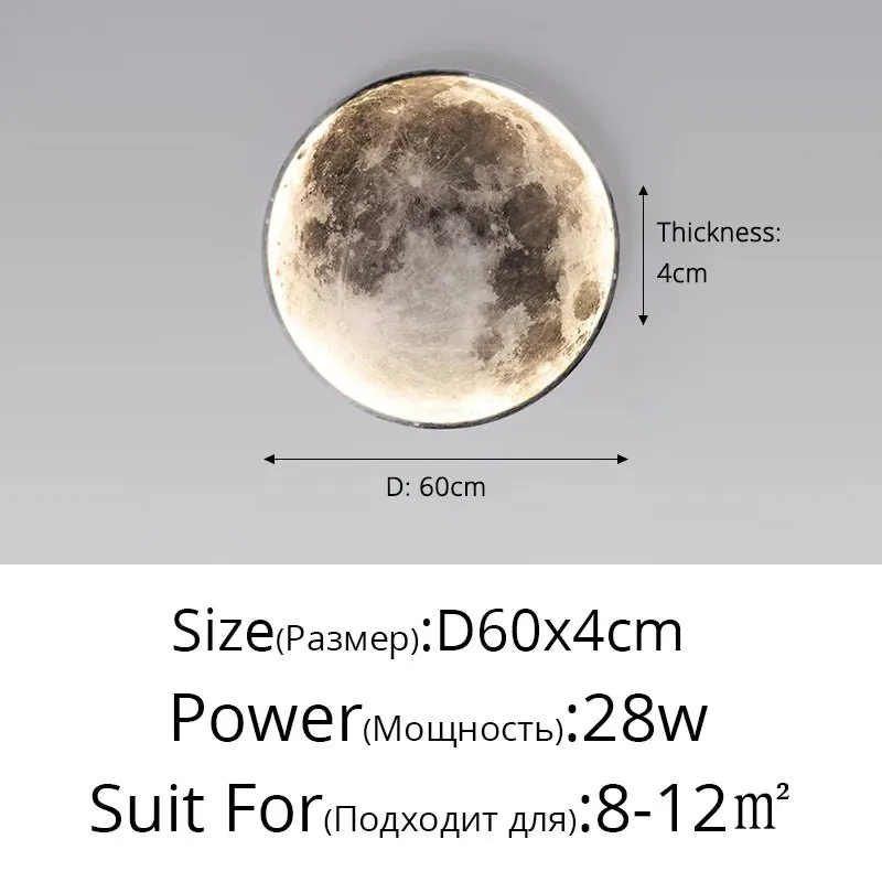Nordic Moon Wall Lamp
