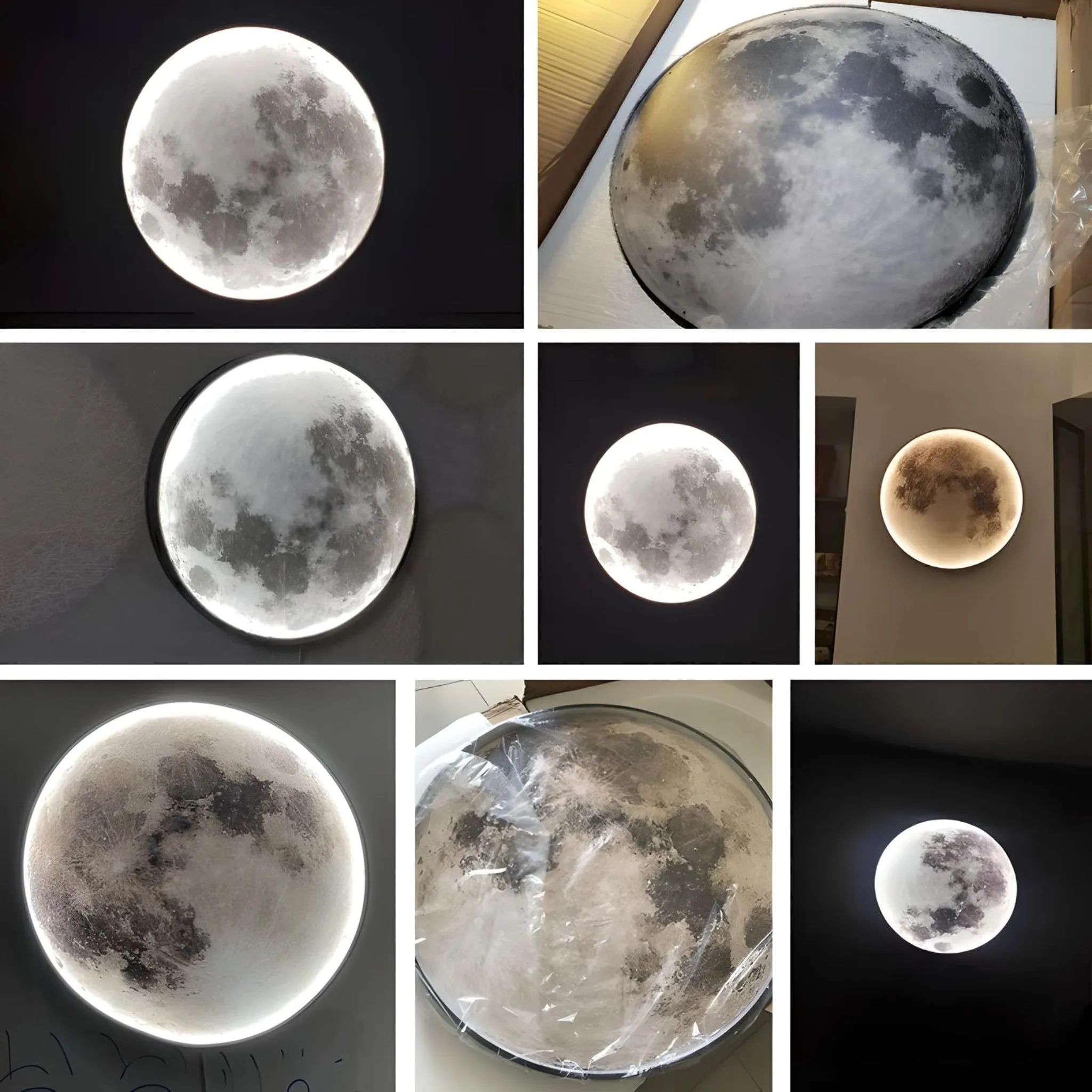 Nordic Moon Wall Lamp