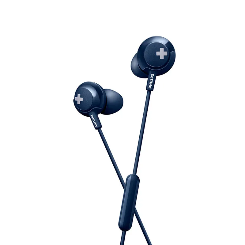 Philips Bass  SHE4305 Headphones with Mic hands-free Extra Bass