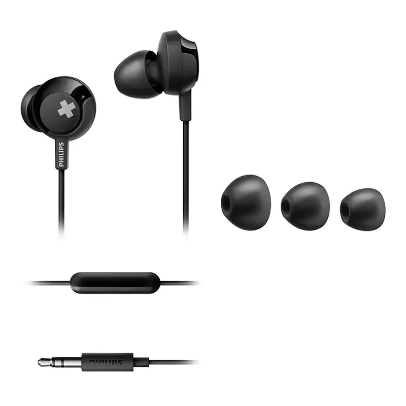 Philips Bass  SHE4305 Headphones with Mic hands-free Extra Bass
