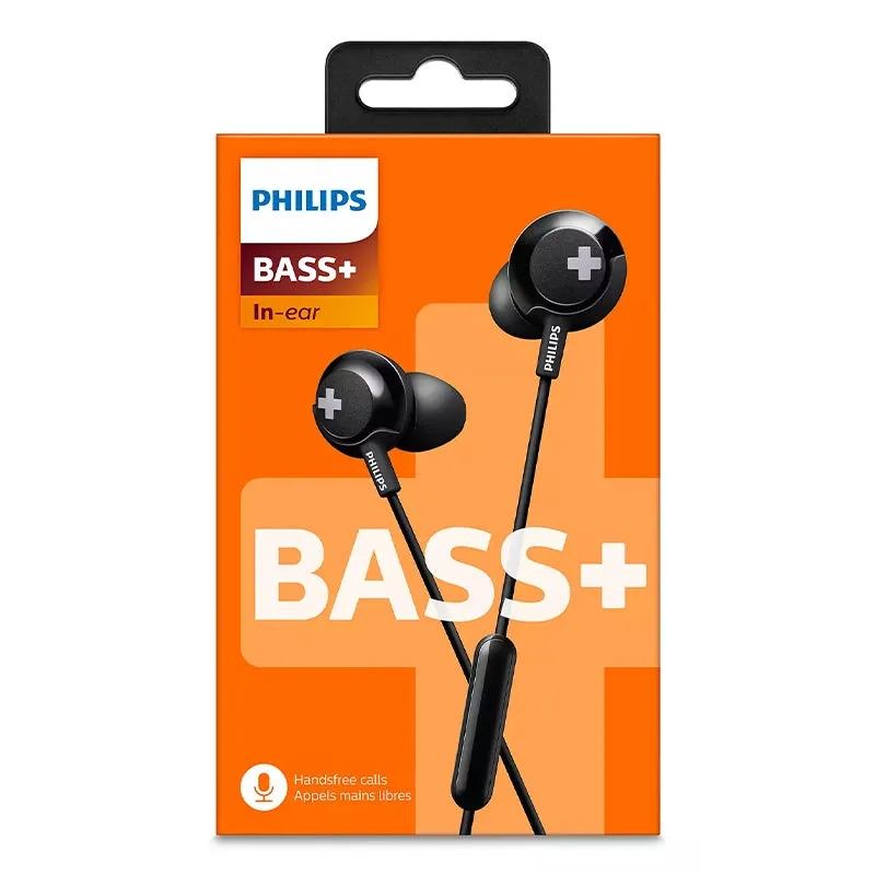 Philips Bass  SHE4305 Headphones with Mic hands-free Extra Bass