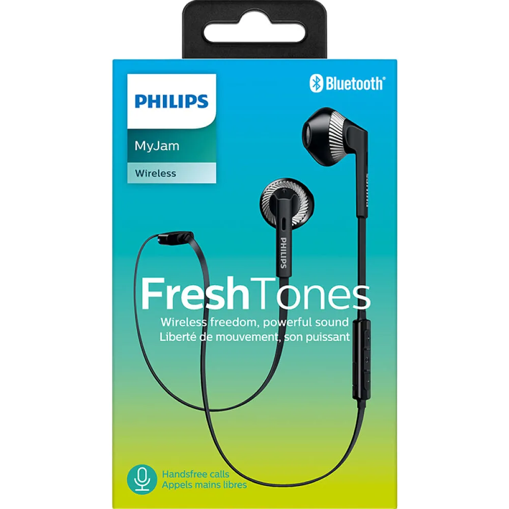 Philips SHB5250 FreshTones MyJam in Ear Wireless Bluetooth Headset