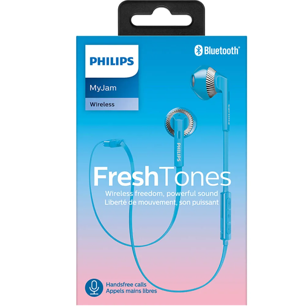 Philips SHB5250 FreshTones MyJam in Ear Wireless Bluetooth Headset