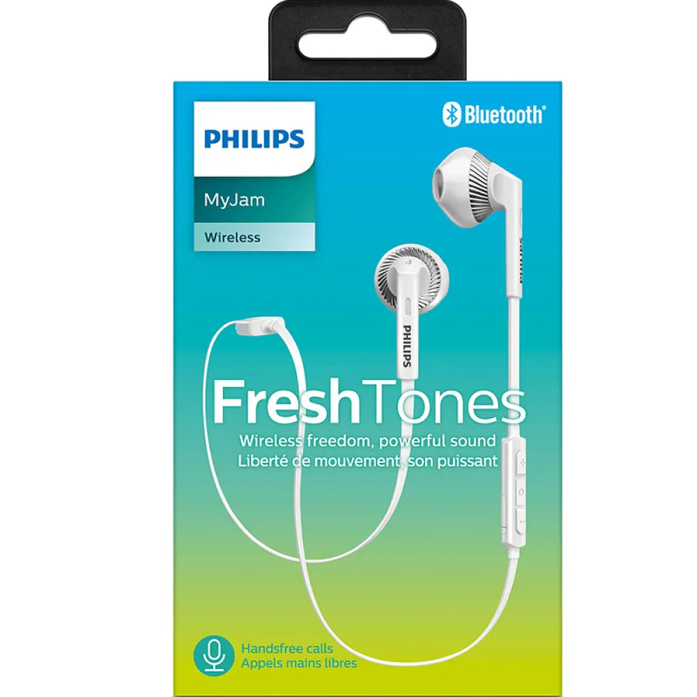 Philips SHB5250 FreshTones MyJam in Ear Wireless Bluetooth Headset