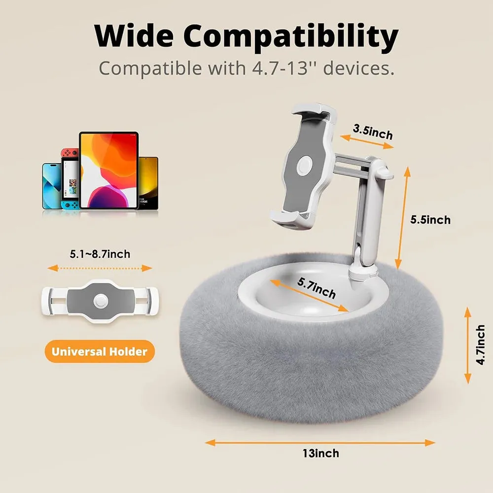 Plush Pillow Phone & Tablet Stand