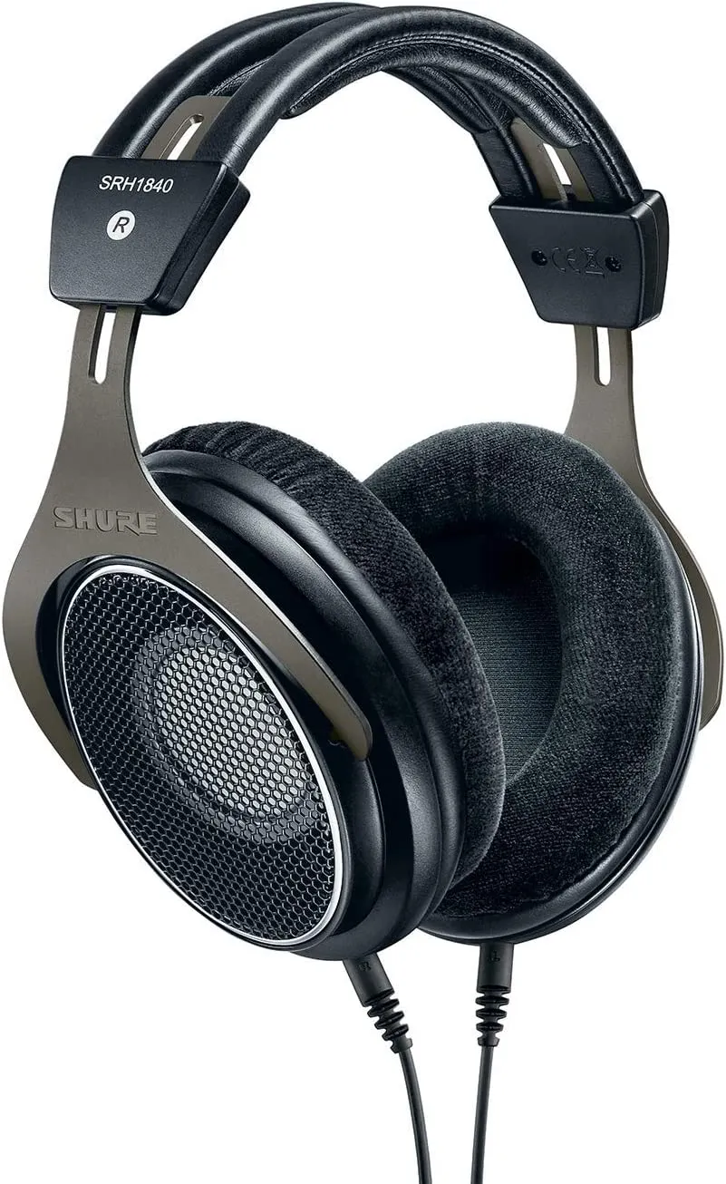 Shure SRH1840 Open-Back Mastering and Studio Headphones