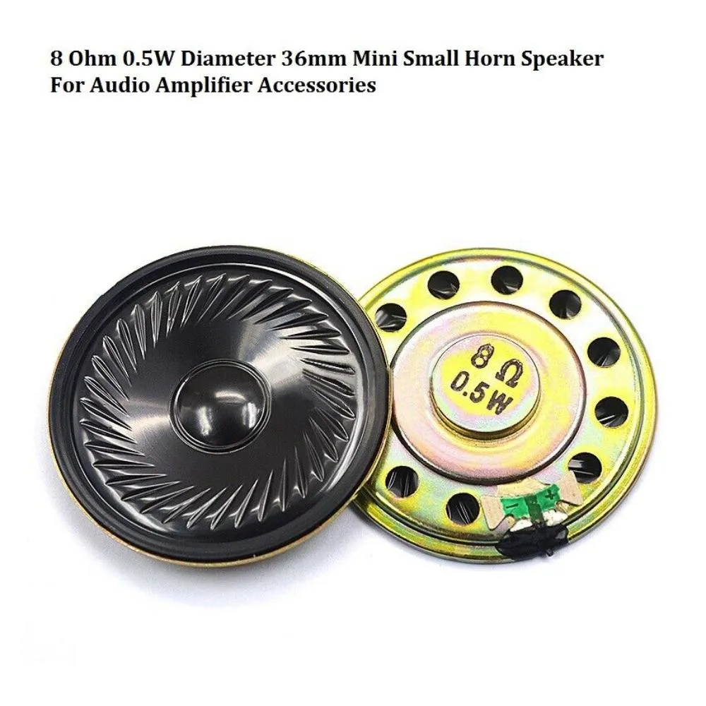 Small Horn Speaker DIY 0.5W 8R 36mm