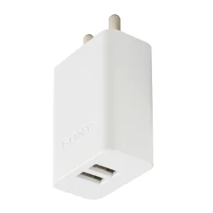 Sony Original CP-AD2M2 97713147 USB 3.0A Fast Charging 2 Port Adapter (White)