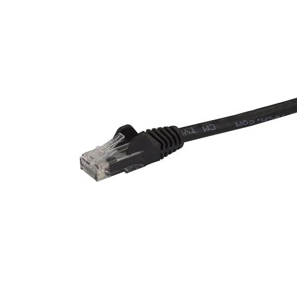 Startech.Com 5M Cat6 Ethernet Cable - Black Snagless Gigabit Cat 6 Wire - 100W Poe Rj45 Utp 650Mhz Category 6 Network Pa
