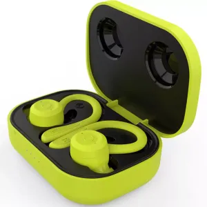 T20 Stereo True Wireless Bluetooth Sports Earphones with Earhook 2-in-1 Combo Super Bass Big Battery Headset