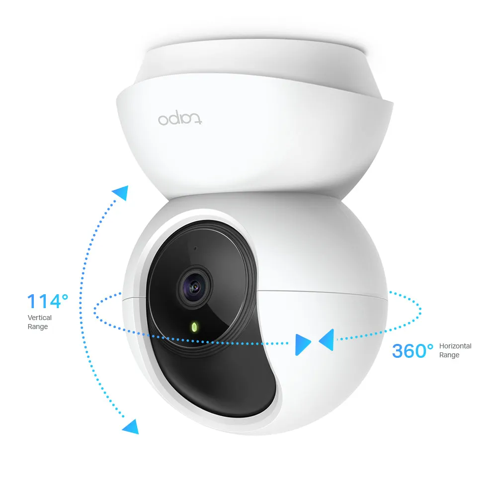 Tapo C200 - Network Surveillance Camera - Pan / Tilt - Colour (Day&Night) - 1920 X 1080 - 1080P - Fixed Focal - Audio -