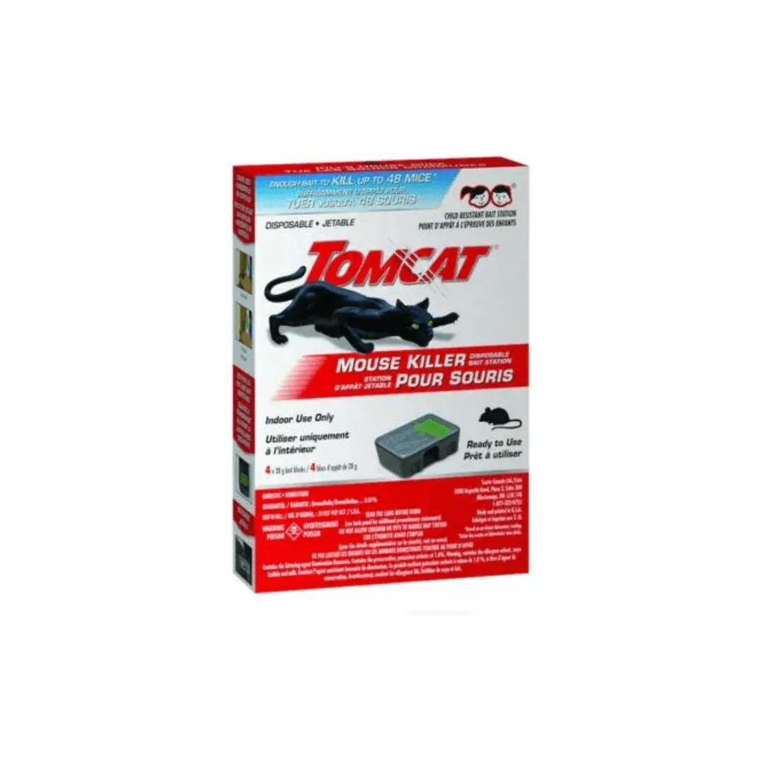 TOMCAT® Mouse Killer Disposable Bait Station - Tier 1