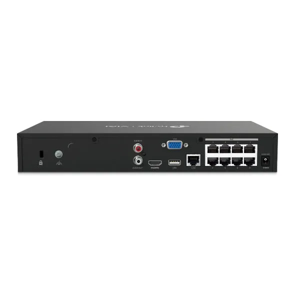 TP-Link VIGI NVR1008H-8MP 8 Channel PoE  Network Video Recorder, 113W PoE Budget, H.265 , 4K Video Output & 16MP Decoding Capacity (HDD Not Included)