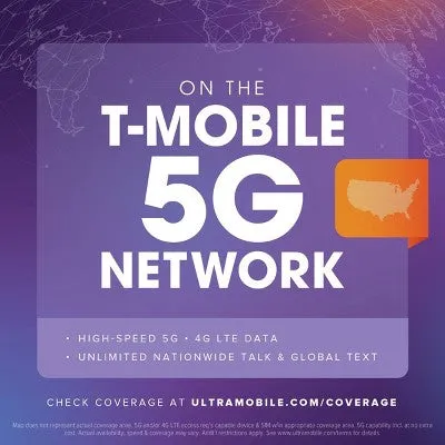Ultra Mobile 1-Month 15GB Plan SIM Kit