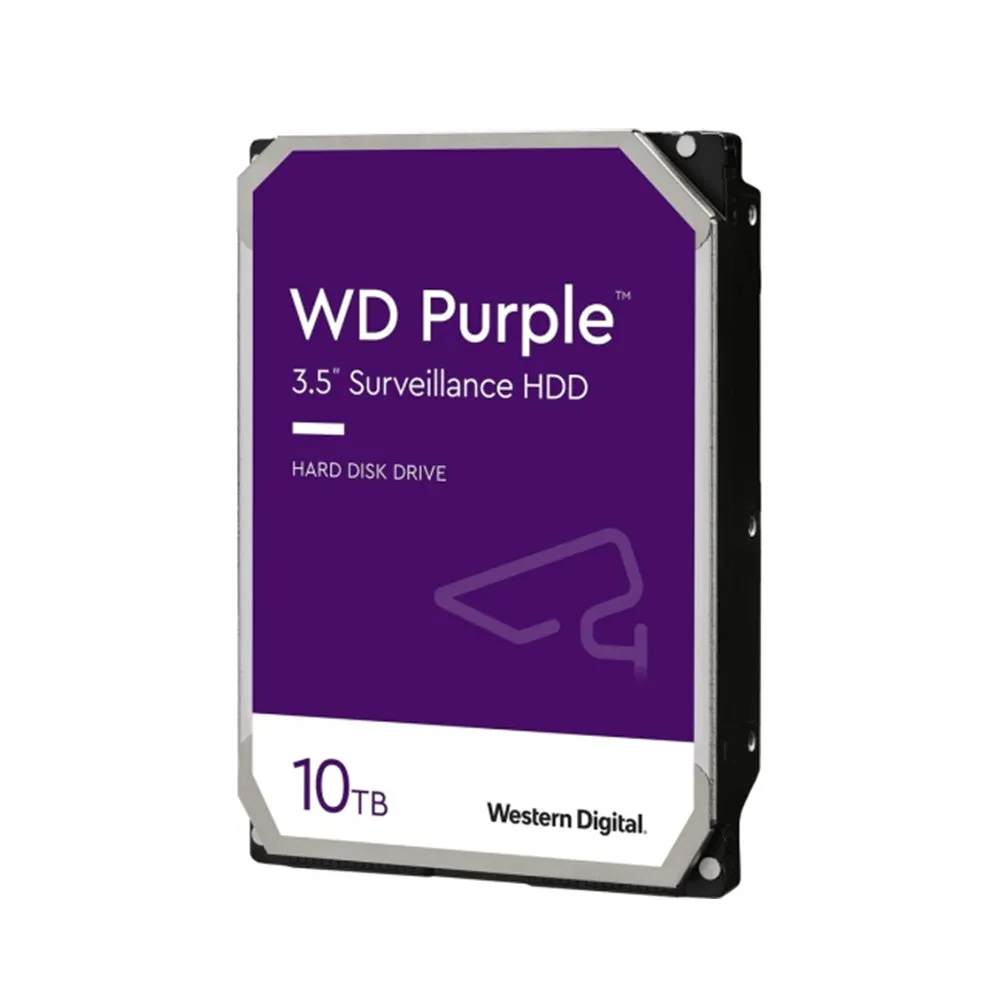 Western Digital Hard Disk Drive, Surveillance Grade, SATA, 10TB