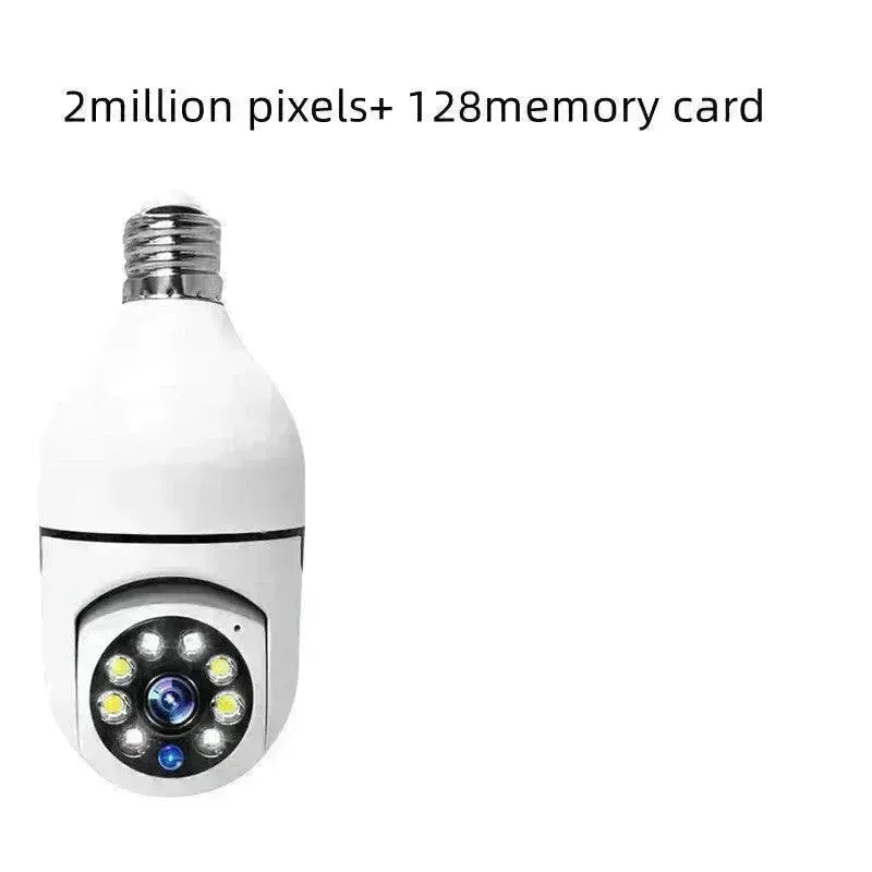 WiFi CAMERA 1080P Bulb 4X Zoom Camera E27 Home 5GWiFi Alarm Monitor Best Home Security Camera System Wireless CCTV Outdoor Security Camera
