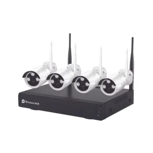 Wireless Security Surveillance Camera with 4 Channels