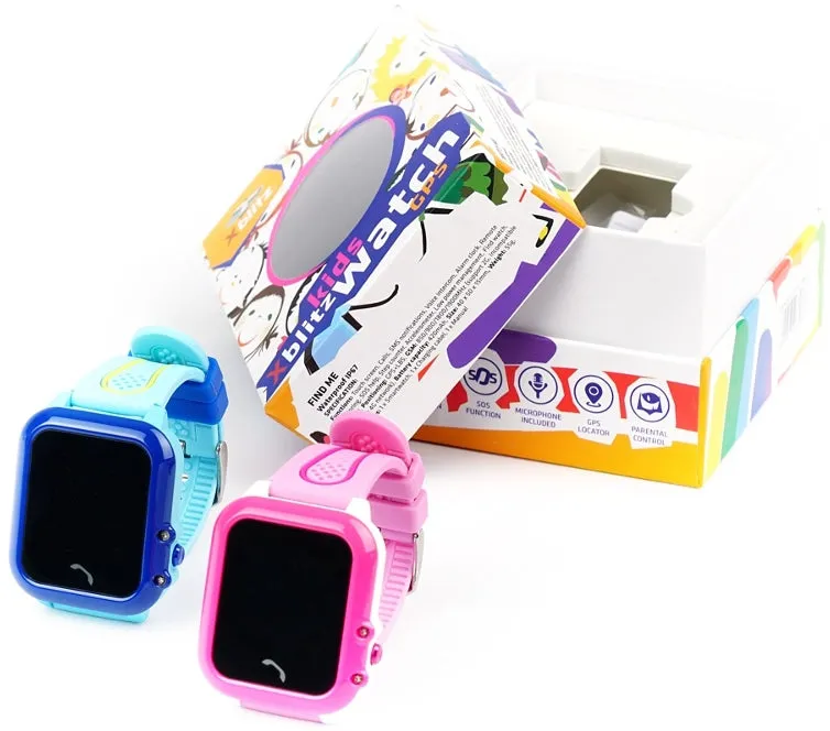 Xblitz FindMe Kids GPS Tracker Smartwatch - Blue