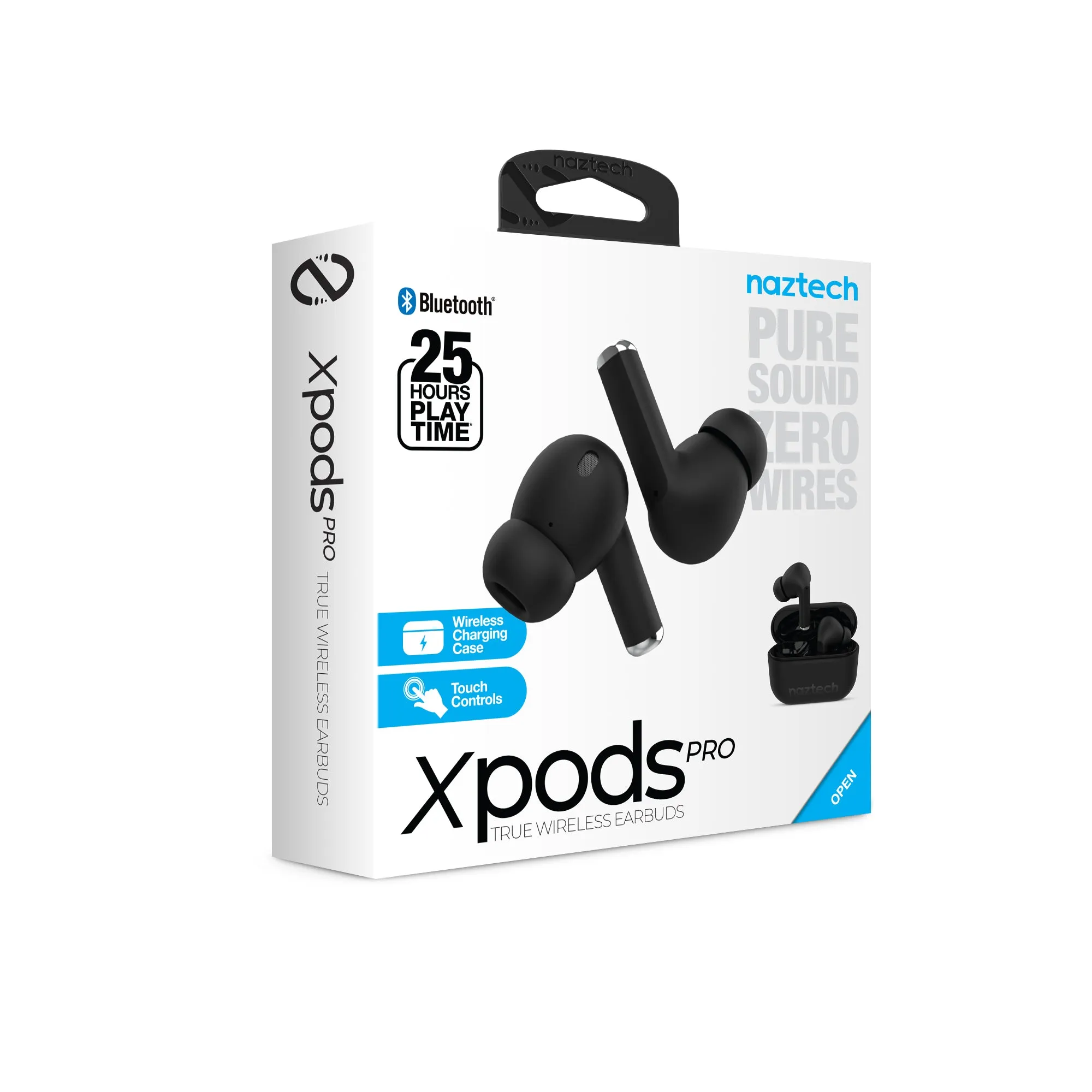 Xpods PRO True Wireless Earbuds with Wireless Charging Case