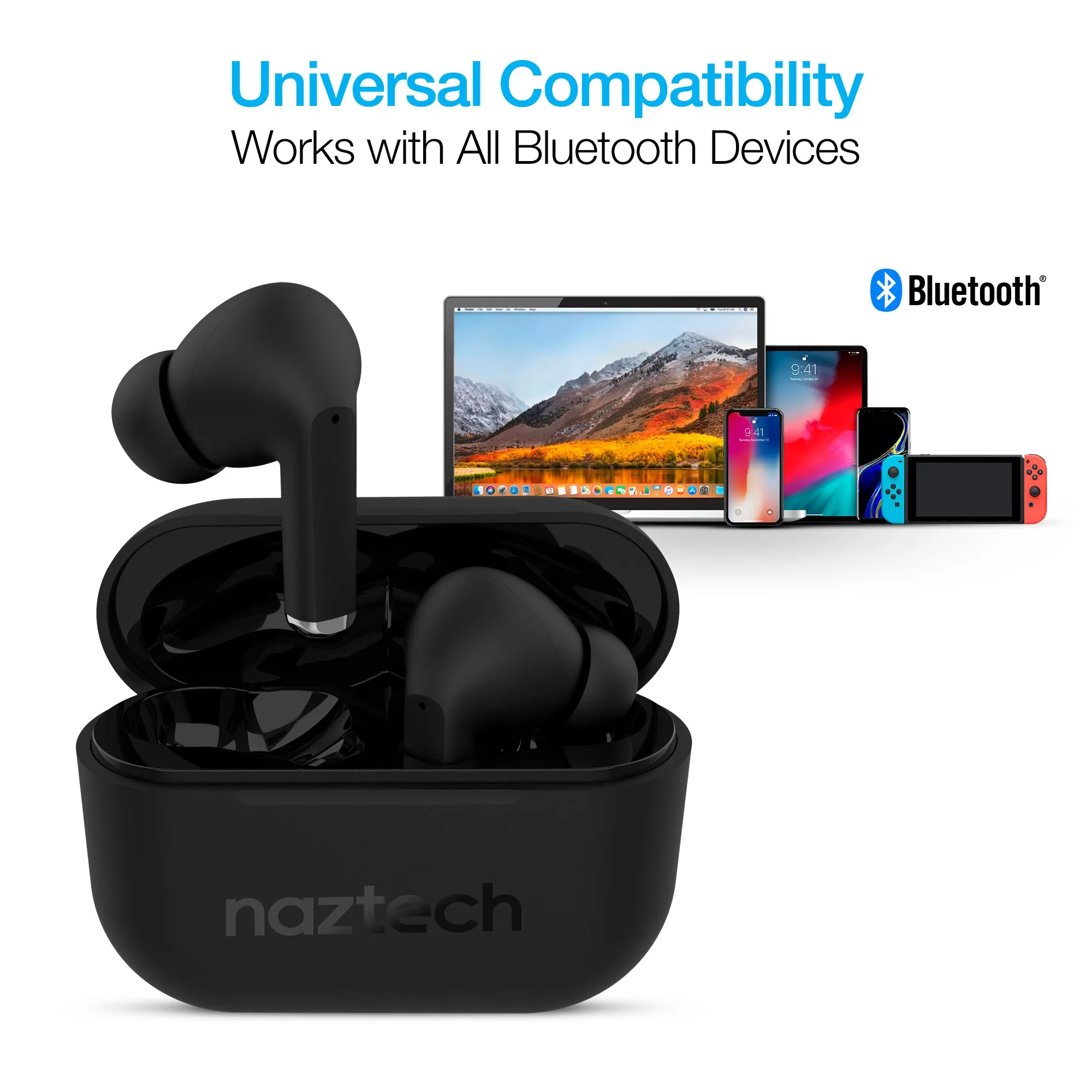 Xpods PRO True Wireless Earbuds with Wireless Charging Case