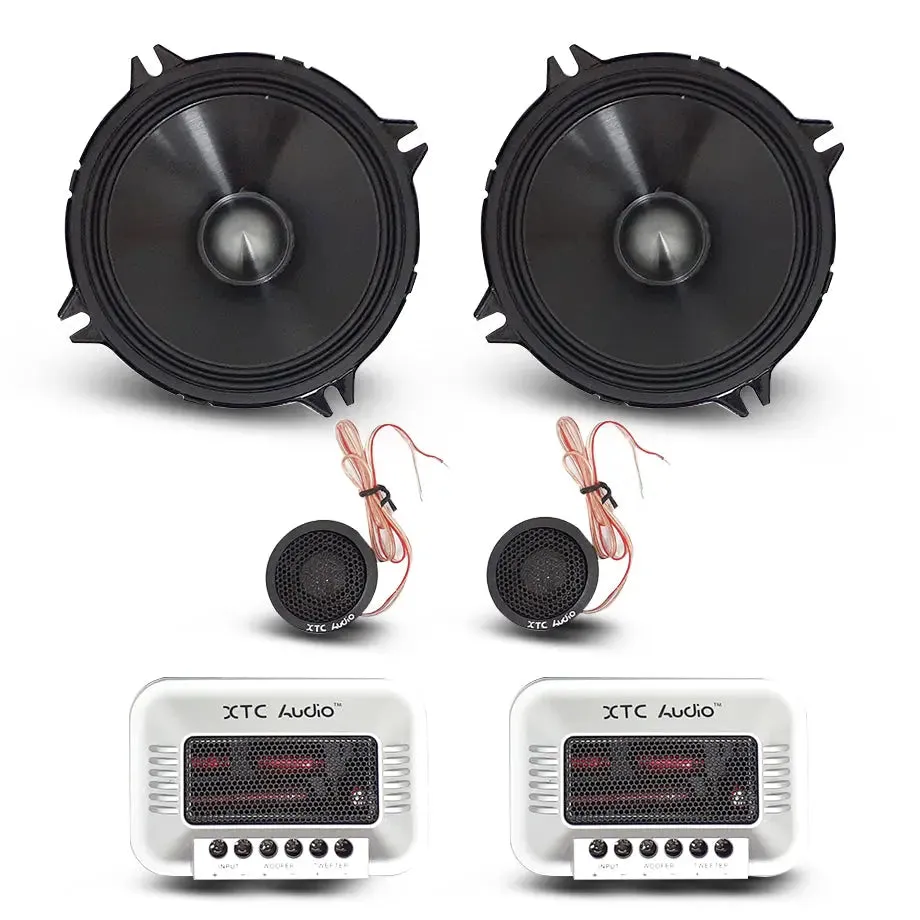 XTC DB Series 5.25" 2-Way Component Split System (400W)