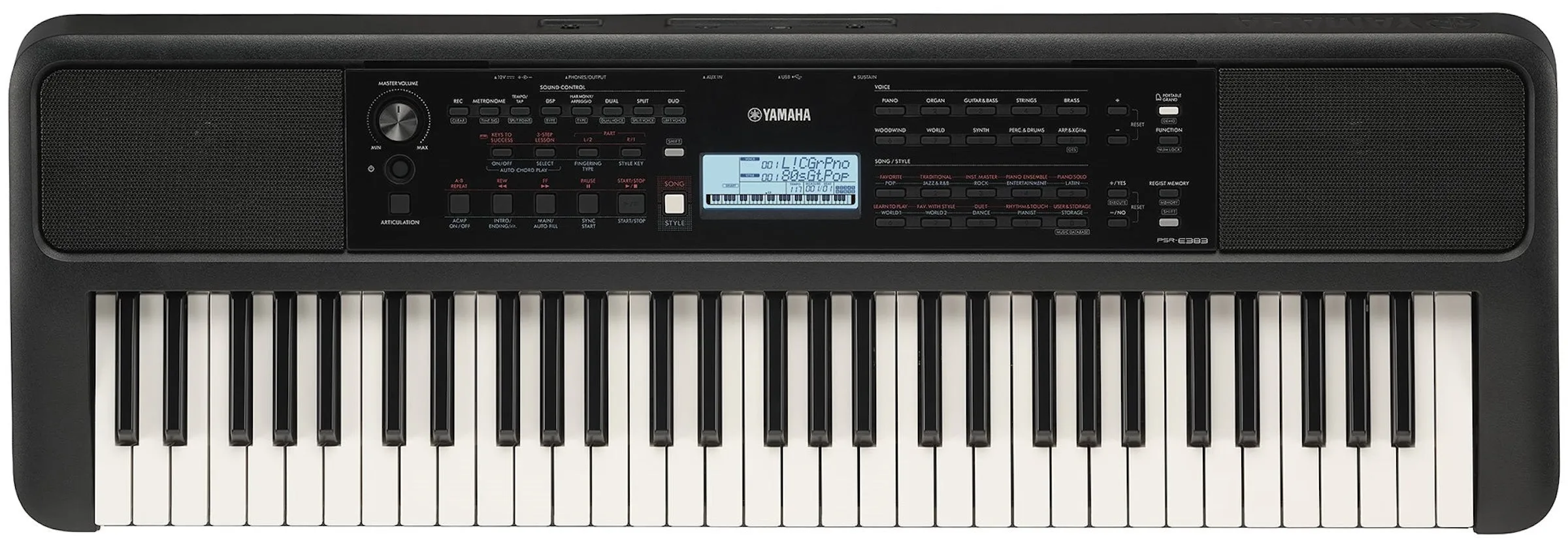 Yamaha PSR-E383 61-key Portable Keyboard